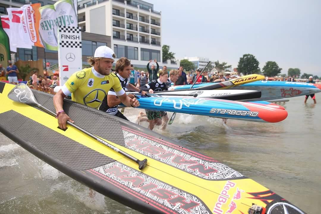 Naish’s Casper Steinfath Places 2nd at 2016 Mercedes SUP World Cup, Defending his Yellow Jersey and Maintaining the World Series Lead - Naish.com