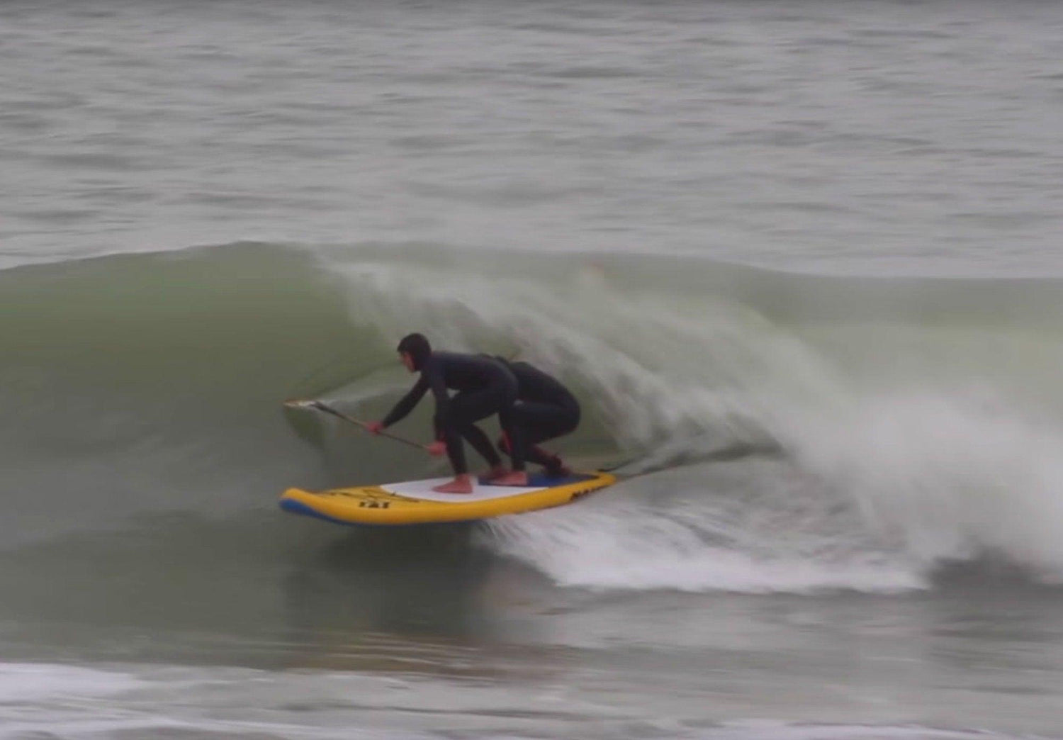 Tandem-SUPing with Julien and Camille Bouyer - Naish.com