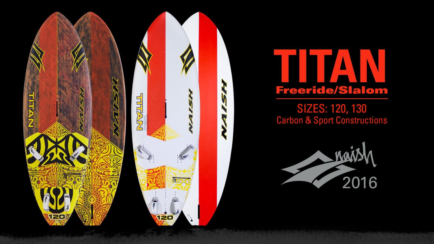 Titan Carbon & Titan Sport - Product Video - Naish.com