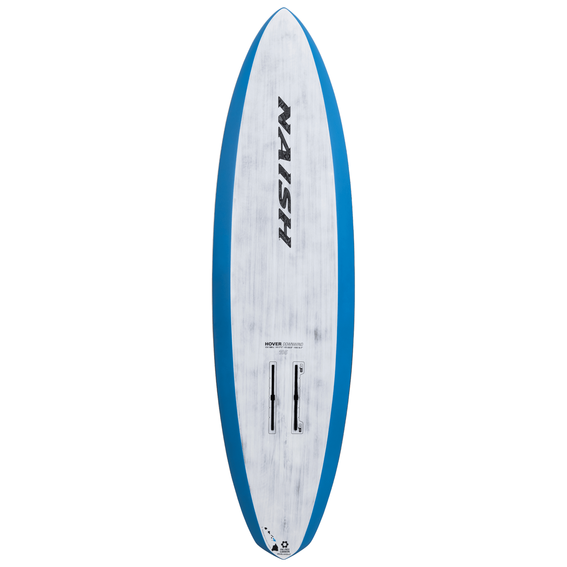 Hover Downwind - 105 / White/Blue